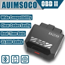 Automotive OBD2 Scanner All System Code Reader Bluetooth Diagnostic Scan Tool