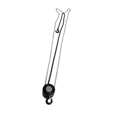 2200 Lbs 10 Ft 360° Swivel Hooks Alloy Steel Manual Hand Chain Hoist G80 Chain