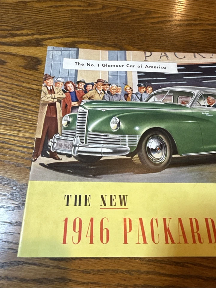 Packard Clipper 1946 16 páginas vintage folleto de venta de autos catálogo Foto 2 de 4