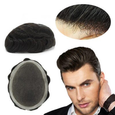 Sistemi Di Sostituzione Dei Capelli Per Uomo Parrucca For Uomo - Foto 4