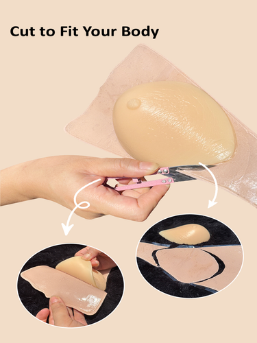 Cinta adhesiva impermeable reutilizable de doble cara para equipo de formas de senos MTF - Imagen 5 de 9