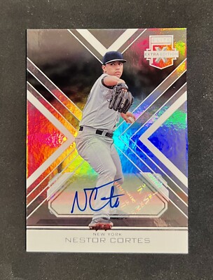 2016 Panini Elite Extra Edition Autograph Nasty Nestor Cortes #178 NY Yankees B