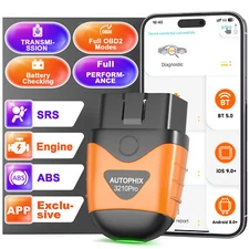 AUTOPHIX 3210 Pro OBD2 Scanner Code Reader 4 System Diagnostic Tool For IOS