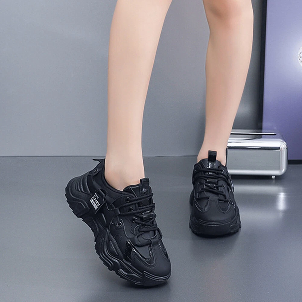 Non skid black best sale sneakers