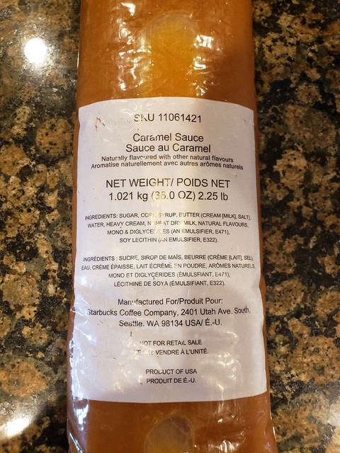 starbucks caramel sauce amazon