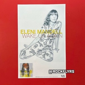 ELENI MANDELL "WAKE UP AGAIN" 11x17 Record store promo poster