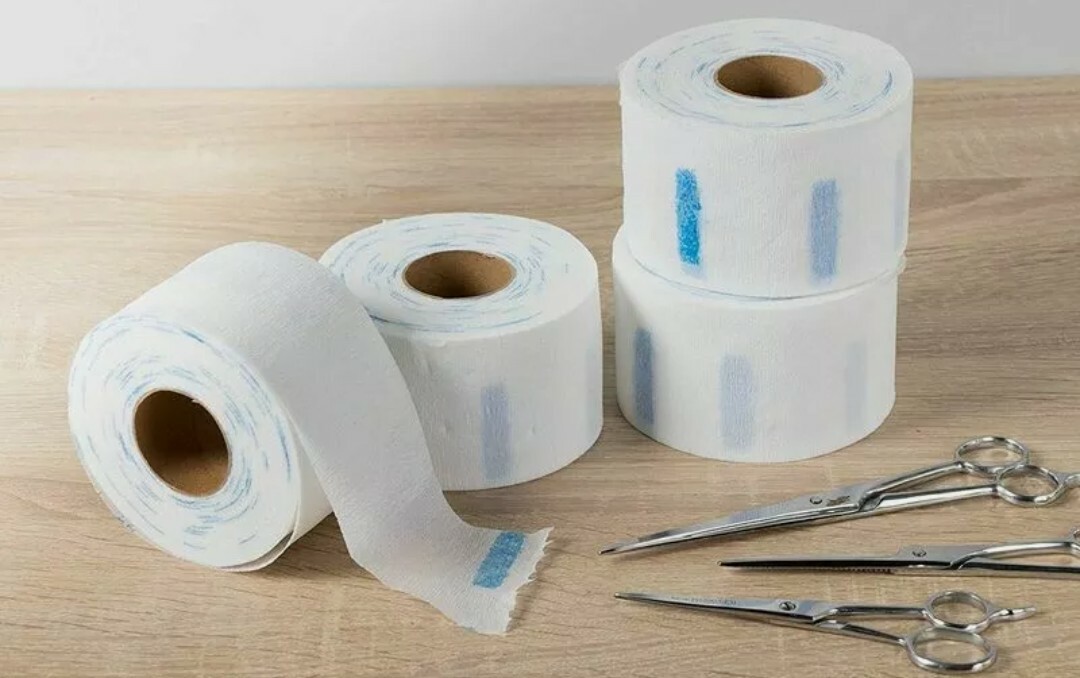 2500 pcs +gift Professional Neck Roll Paper Hair Cutting Salon Disposable