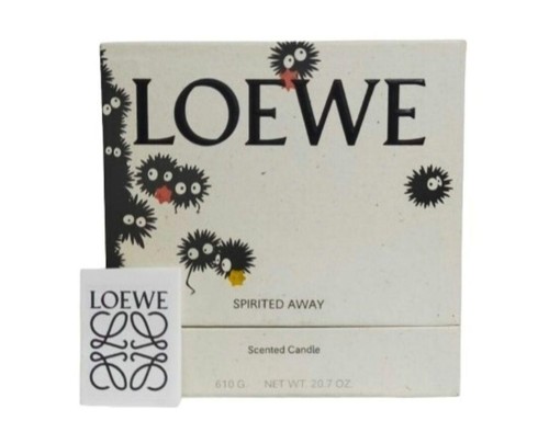 Loewe x Spirited Away Collaboration Susuwatari Scented Candle Woody 2022 USED - Picture 7 of 10