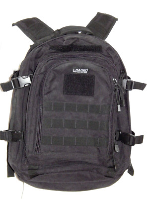 Loaded Gear Backpack School Utility Black Laptop Book Bag GX-500 Crossover NEW