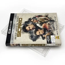 Sicario (2015) 4K Ultra HD Blu-ray 2-Disc US Release ☆ RARE SLIPCOVER A++ ☆