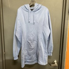 Women’s Blue Prettylittlething Hoodie Dress Size Sz US 6/UK 10