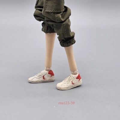 1/12 Scale Sport Sneakers Shoes Model Hollow For 6