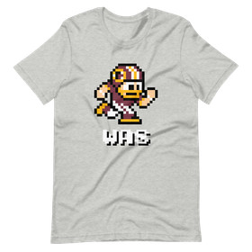 Washington Redskins NES Football Player 8-bit Tecmo Super Bowl Nintendo T-Shirt