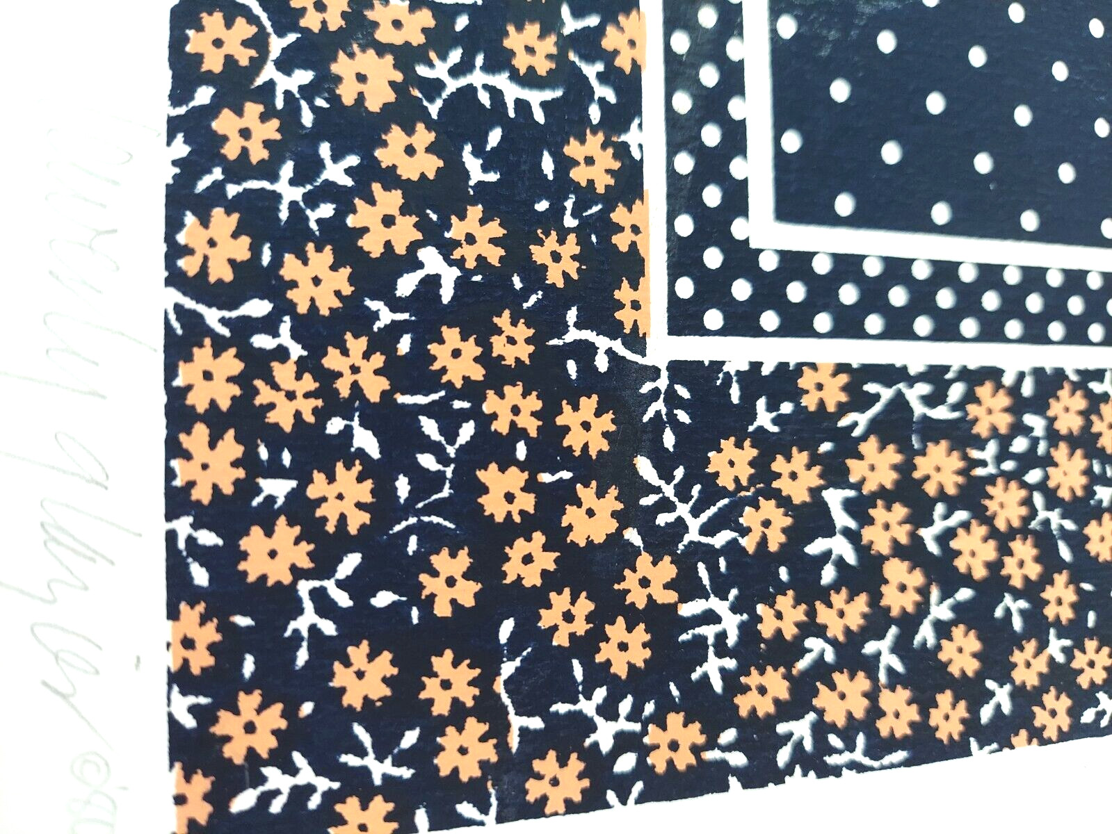 Beverly Glazier " Signed & Numbered Art Serigraph Vintage 80's