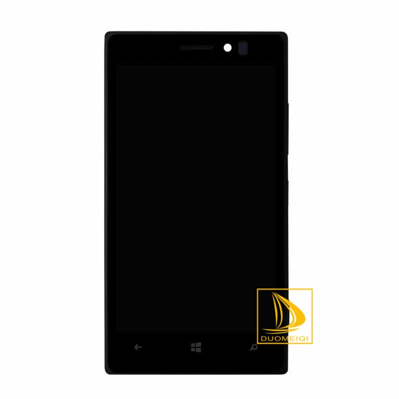 Black For Nokia Lumia 925 LCD Display Digitizer Touch Screen Assembly Frame Part - Image 3 of 4