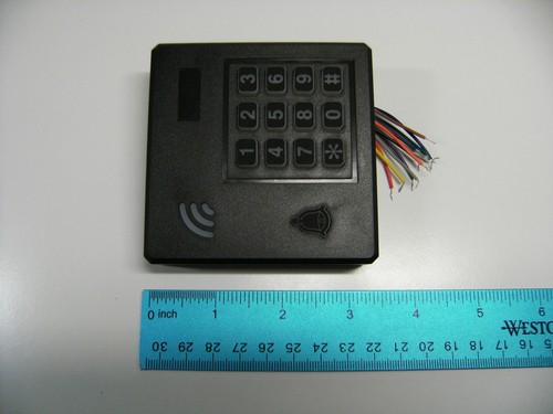 RFID Exterior Puerta de entrada Control de acceso Teclado Numpad Teclado Llaveros PIN - Imagen 11 de 12