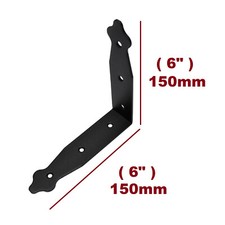 1 x Angle Brackets Decorative Corner Brace L Shaped Retro Desk Chest Box Repair