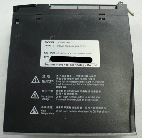 Inovance IS620NS2R8I 1PH 220V Servo Drive - Picture 5 of 6