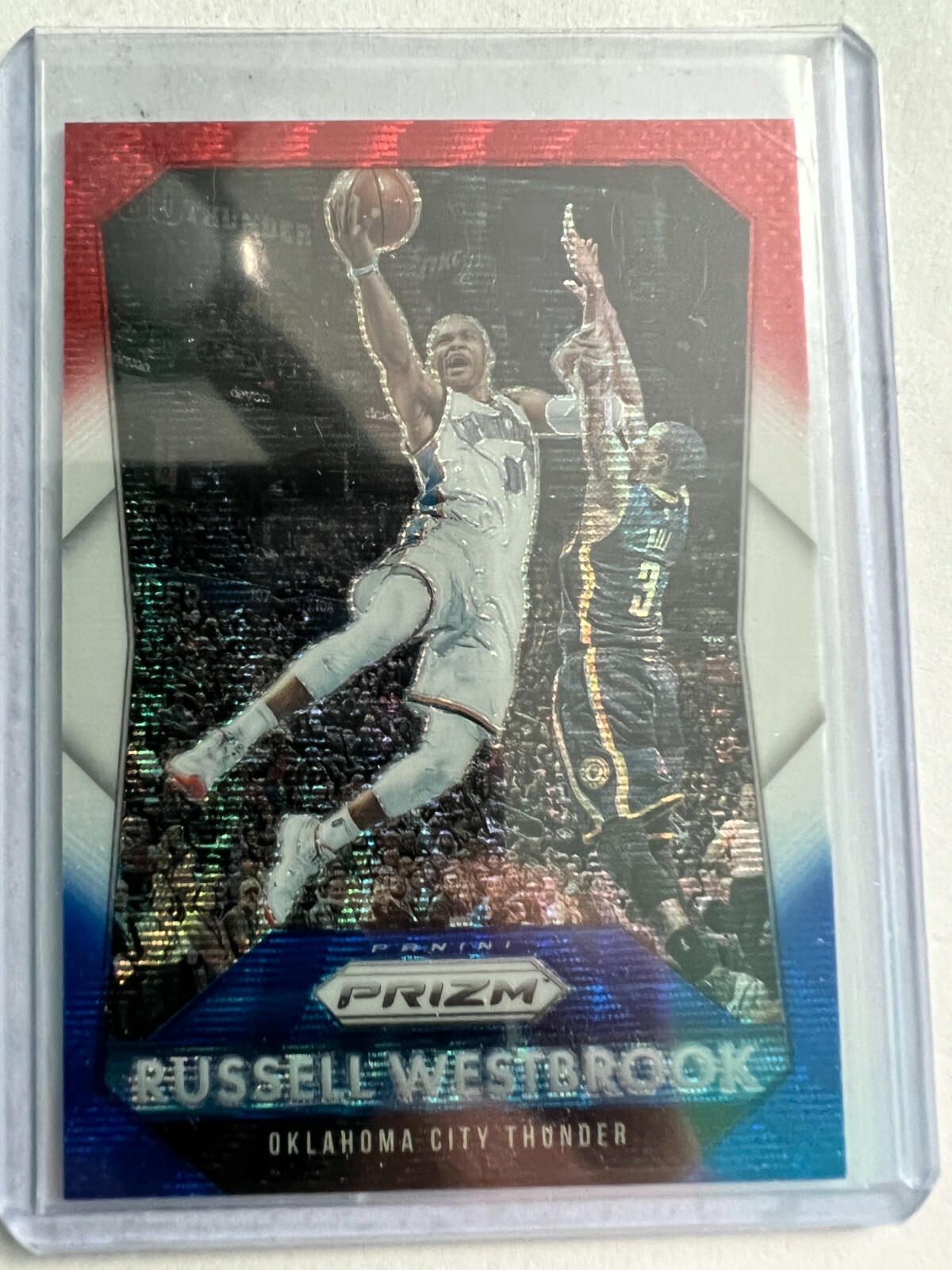A98,787 - 2015-16 Panini Prizm Prizms Red White Blue #106 Russell Westbrook