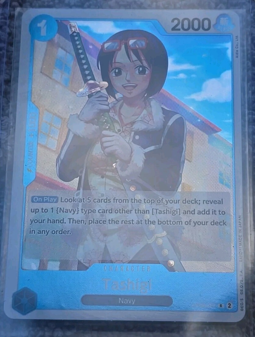 One Piece Card Game: Tashigi (Rare OP06-050) - Wings of the