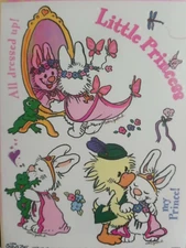 SUZY'S ZOO "LITTLE PRINCESS" IRIDESCENT STICKER SHEET #90051