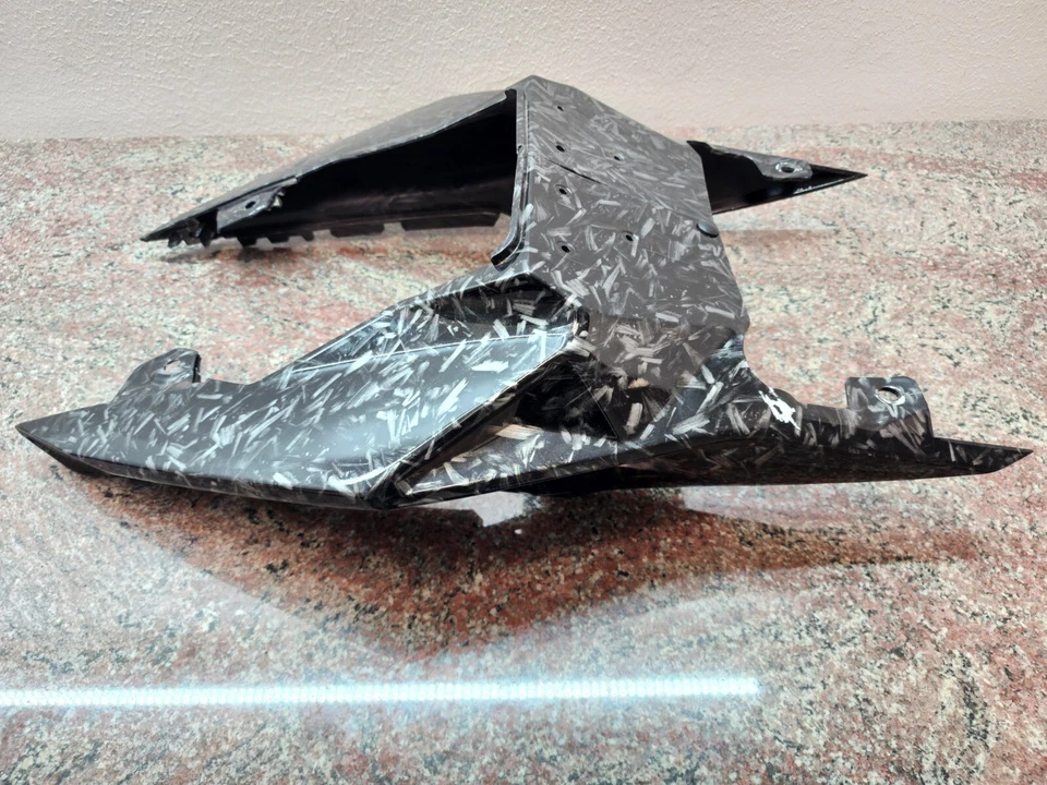 BMW S1000RR S1000R 2013-2020 trasero L/R aspecto carbono forjado 46628552137 Foto 2 de 4