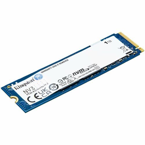 Твердотельный накопитель Kingston NV3 объемом 1 ТБ - Внутренний M.2 2280 - PCI Express NVMe (PCI