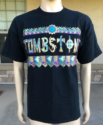 Vintage 90s Tombstone Arizona Tourist T Shirt Ocean Sportex T Shirt USA  Made XL