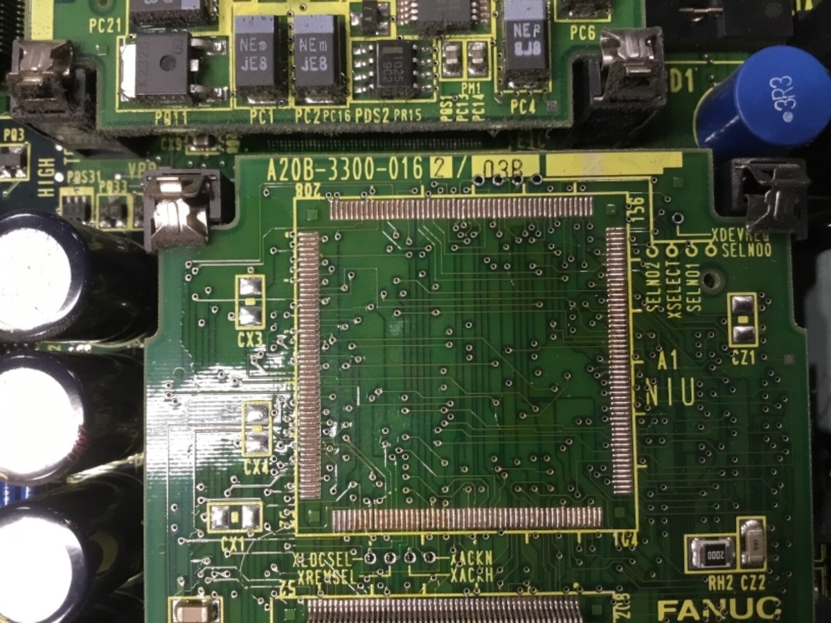 Fanuc A16B-3200-0325/08D CPU Board A17B-3300-0200/03B A20B-3300