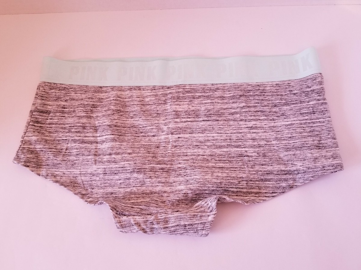 その他 K New PINK Panties Large Boyshorts Victoria Secret Gray with Mint