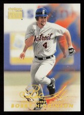 1999 SkyBox Premium Bobby Higginson #56 Detroit Tigers Baseball Card