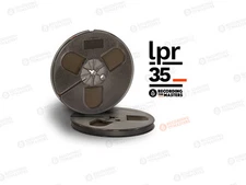 RTM LPR35 BASF Long Play Tape Plastic Reel 1/4" 1800' 549m 7" Authorised Dealer