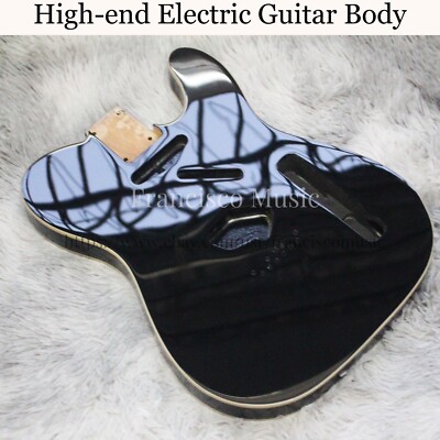 Black Telecaster Electric Guitar Body  White edging Alder High-quality Guitar