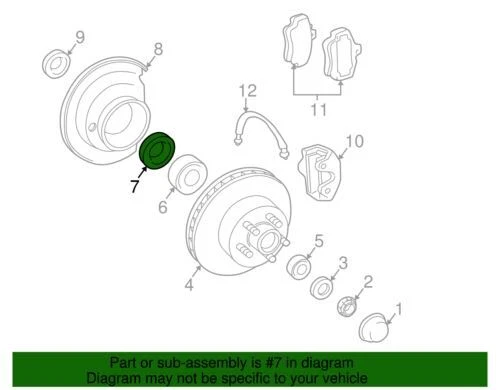 OEM NEW 1998-1999 GM Chevrolet P30 Front Seal Front Wheel Inner Bearing 15174535 - Image 3 of 3