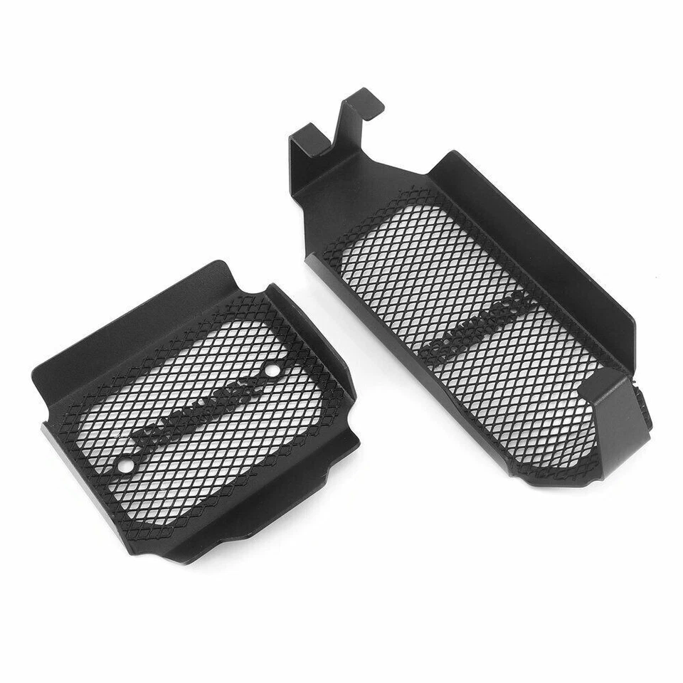 Protector de radiador para Ducati Scrambler 800 2015-2023 2024, aleación de aluminio, negro Foto 4 de 4