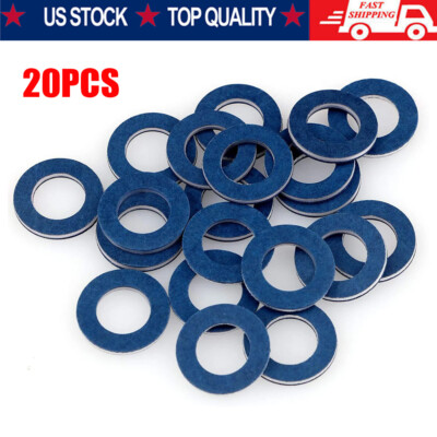 #ad 90430 12031 For Toyota Lexus SCION Oil Drain Plug Washer Gasket Set of 20 $6.50