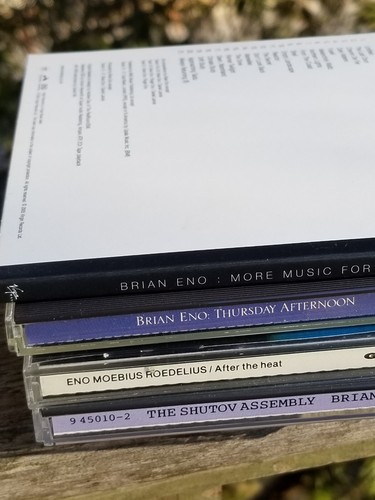 LOT 4 CDs BRIAN ENO MORE MUSIC FOR FILMS THURSDAY AFTERNOON SHUTOV ASSEMBLY - Picture 13 of 23