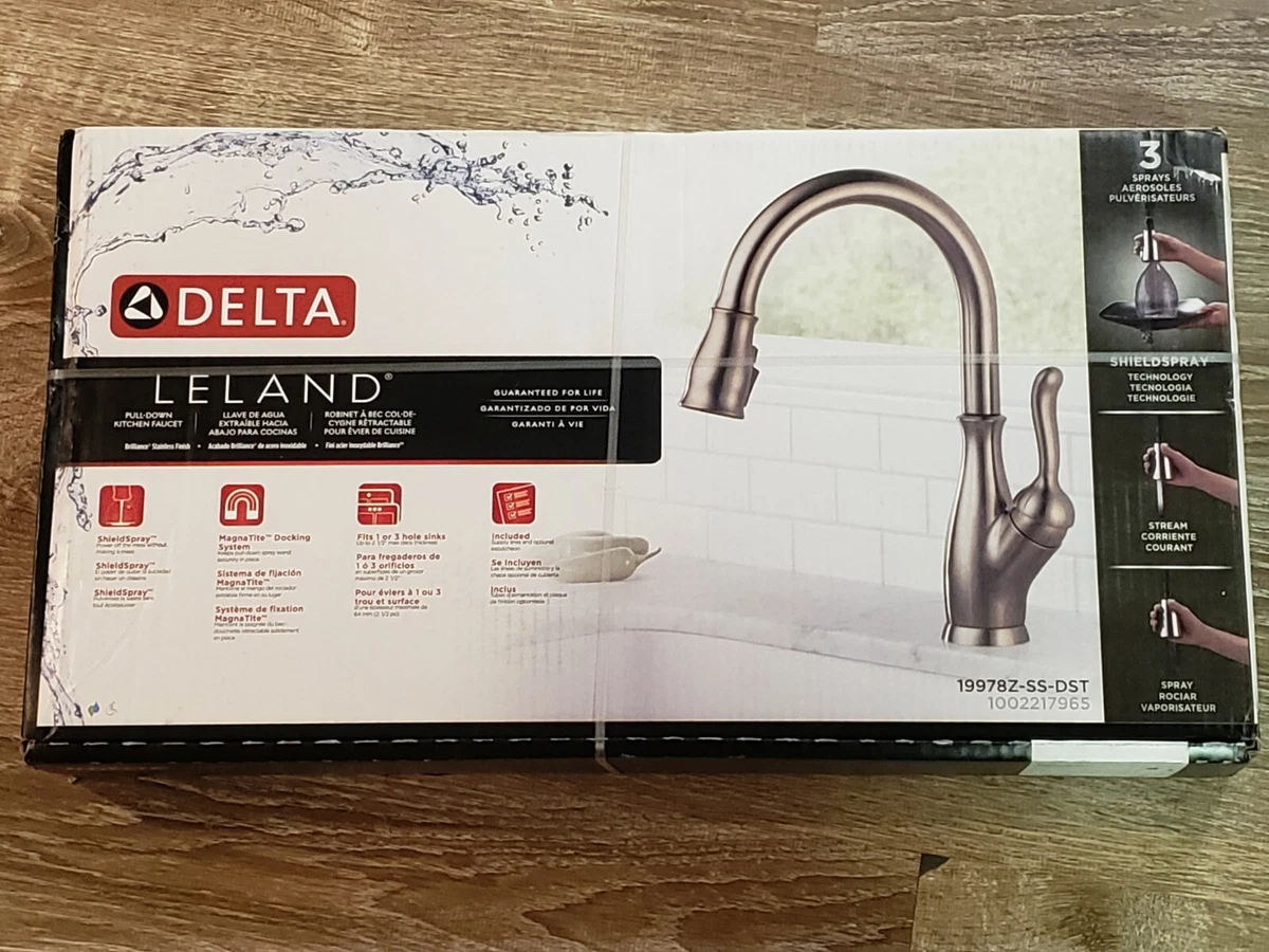 Delta leland kitchen faucet deals