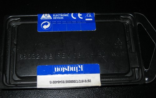 8GB Kingston DDR3 RAM 1600MHz PC3-12800 SODIMM 204-pol.CL11 KVR16S11/8 2Rx8 1,5V - Picture 3 of 3