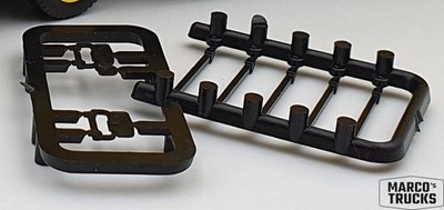 Herpa Albedo mirrors 1 set black for Renault AE / Magnum - 1:87 - /H26356