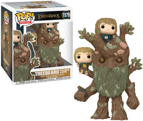 Funko Pop! Movies #1579 The Lord of the Rings Treebeard Merry & Pippin READ