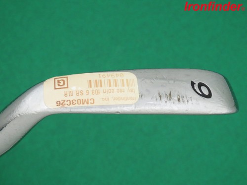 TaylorMade rac COIN FORGED MB Single 6 Iron Steel Regular Shaft Mens Right Hand - Picture 3 of 5