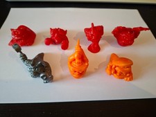 7 Mini Boglins 90s toys / 90er Spielzeug