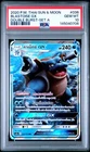 Pokemon 2020 Thai Double Burst Holo Blastoise GX #36 PSA 10 GEM MINT B