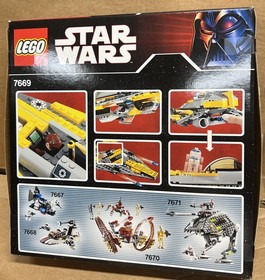 Lego 7669 - Star Wars- Anakin&rsquo;s Jedi Starfighter - New Sealed