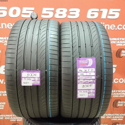 2x Continental ContiSportContact 5 Sommerreifen 295/35 R21 103Y 5mm