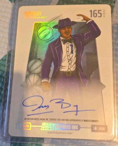 2025 Bo Jackson Battle Arena Alpha Update Muggsy Bogues Steel Inspired Ink Auto