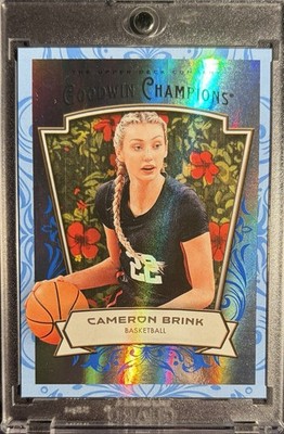 Cameron Brink 2026 Upper Deck Goodwin Champions #22 Royal Rainbow Base
