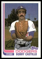 1982 Topps Bobby Castillo Los Angeles Dodgers #48