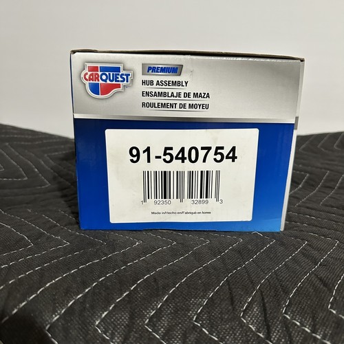 Carquest Premium Hub Assembly 91-540754 Wheel Bearing Front Axle ABS New OEM